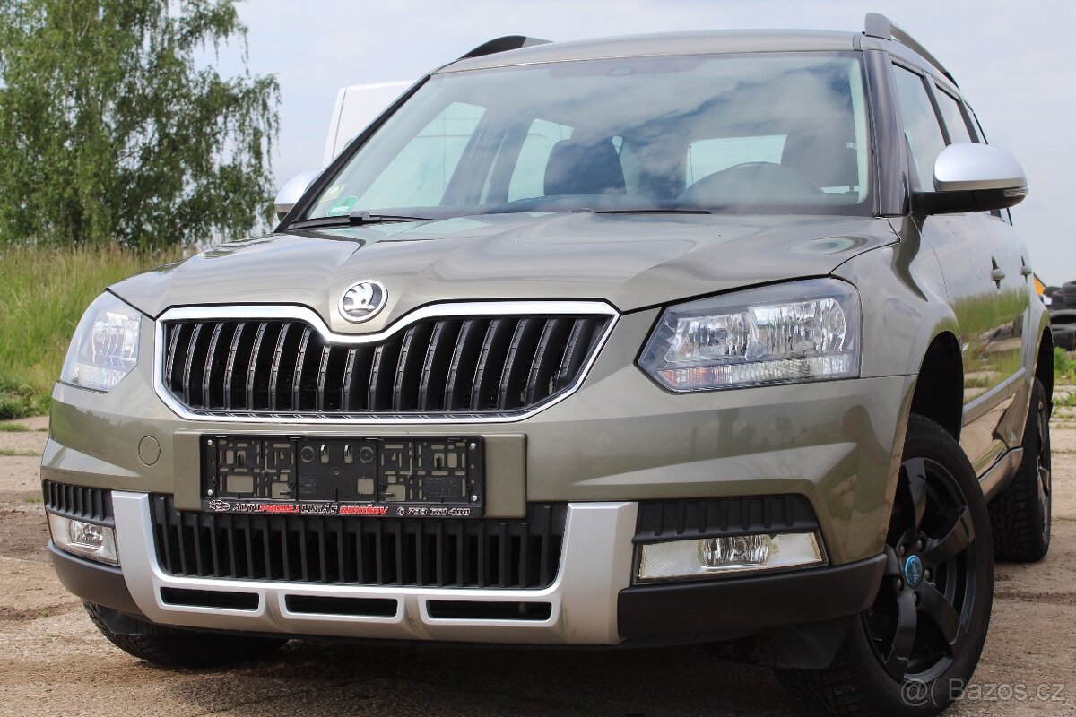 Škoda Yeti Outdoor 1.4 TSI 90Kw 1.majitel 158000km servis Š