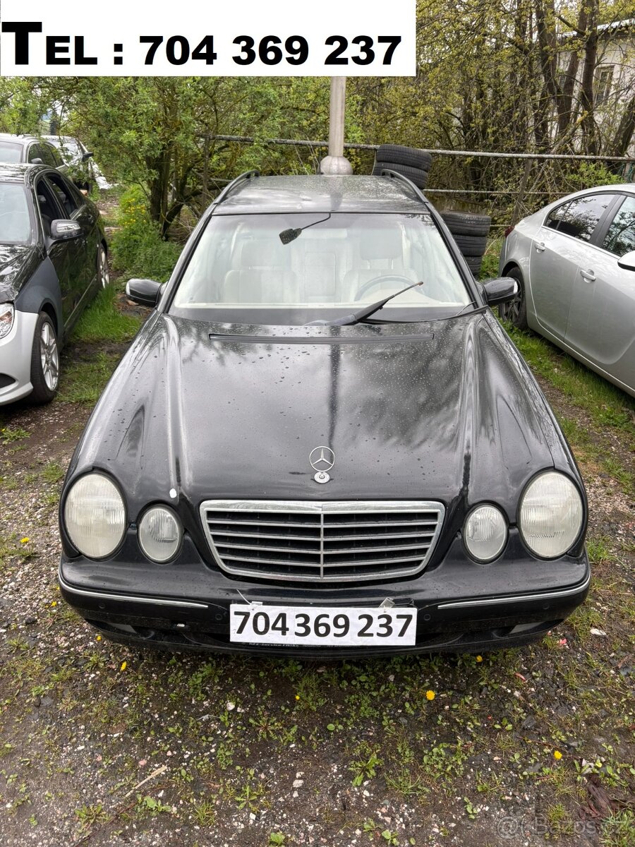 // Mercedes E270 cdi, w210, 125kw, 2002 //DÍLY