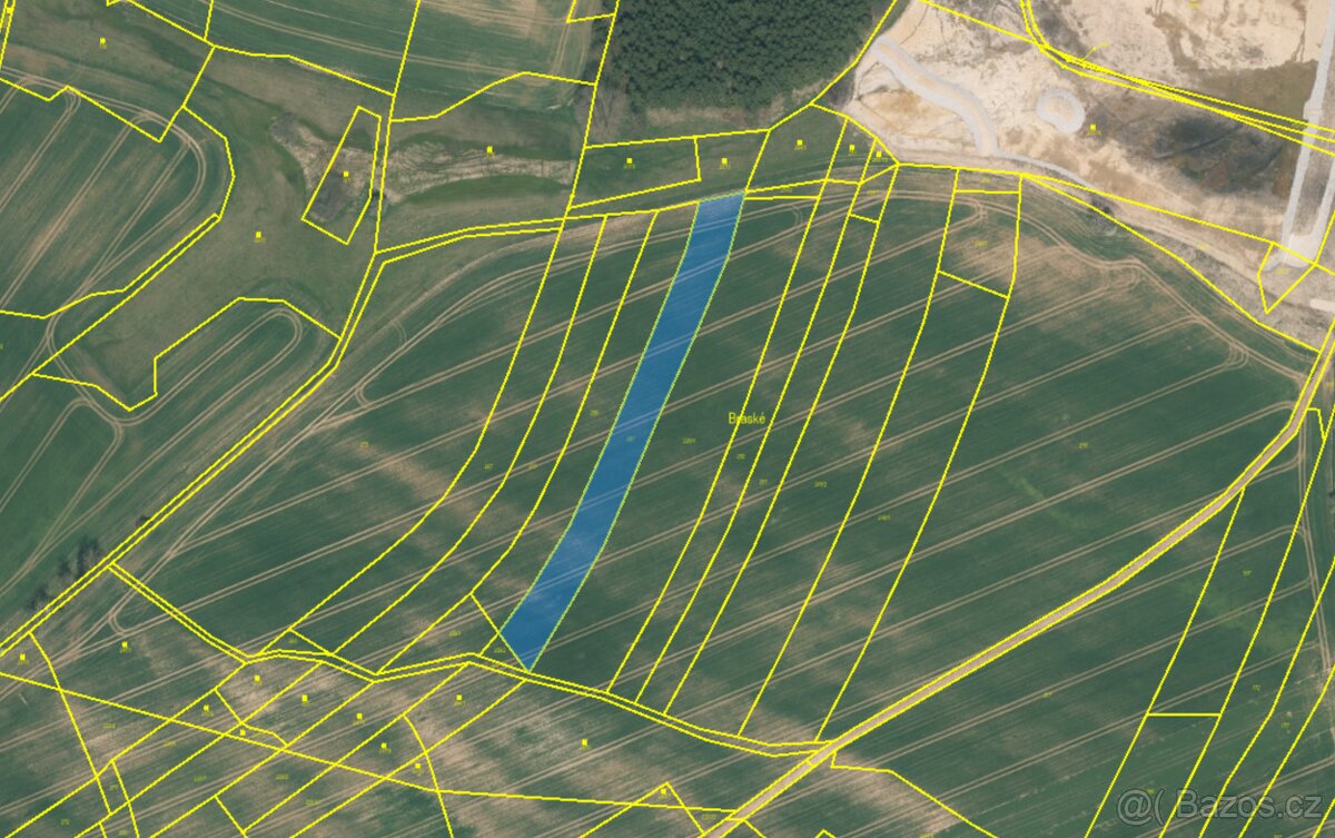 Prodej pole 3420 m2 ( 88 Kč/m² )