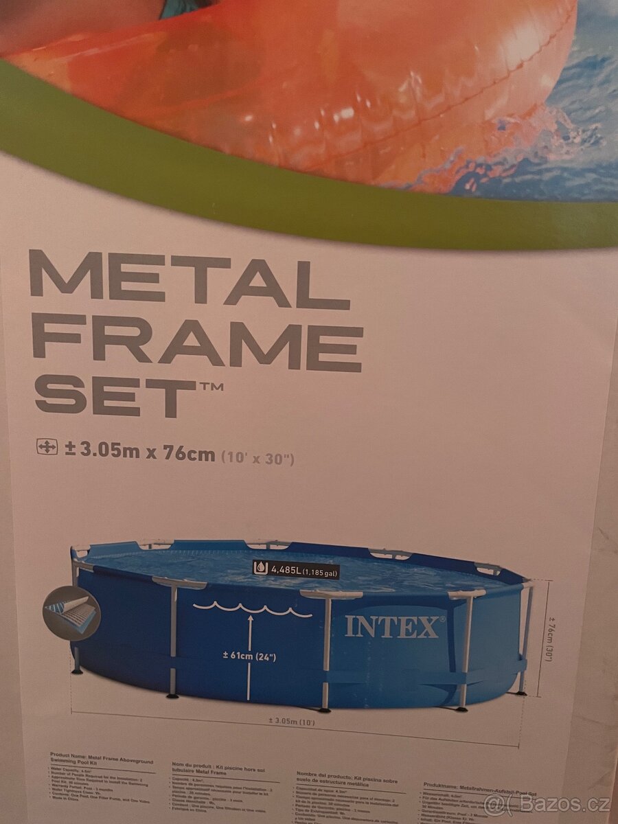 Nadzemní bazén Intex
