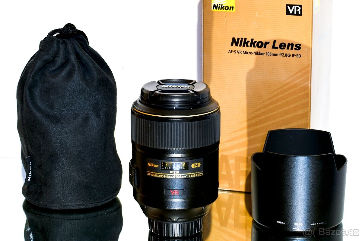 Nikon AF-S Micro 105mm f/2,8 G IF ED VR NEPOUŽITÝ