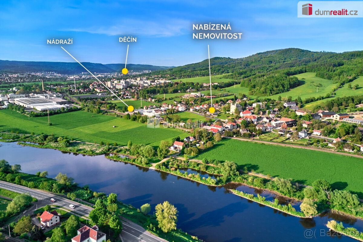 Prodej luxusní vily, 296 m2, Vítězství, Děčín