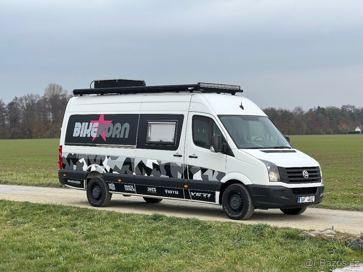 VW Crafter 2013, obytný automobil, 155k km, DPH