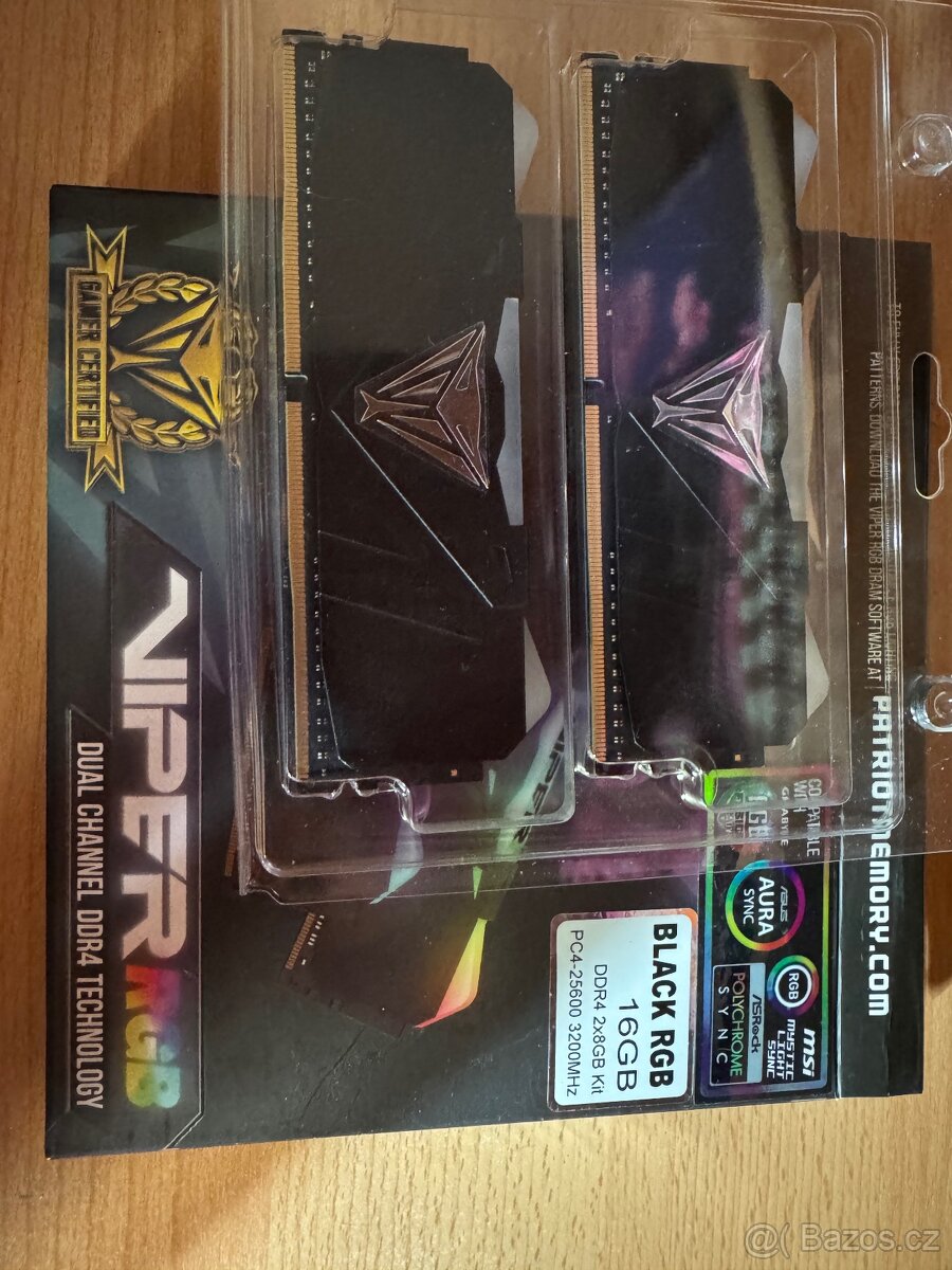 Patriot Viper DDR 4 3200mhz  2x8GB
