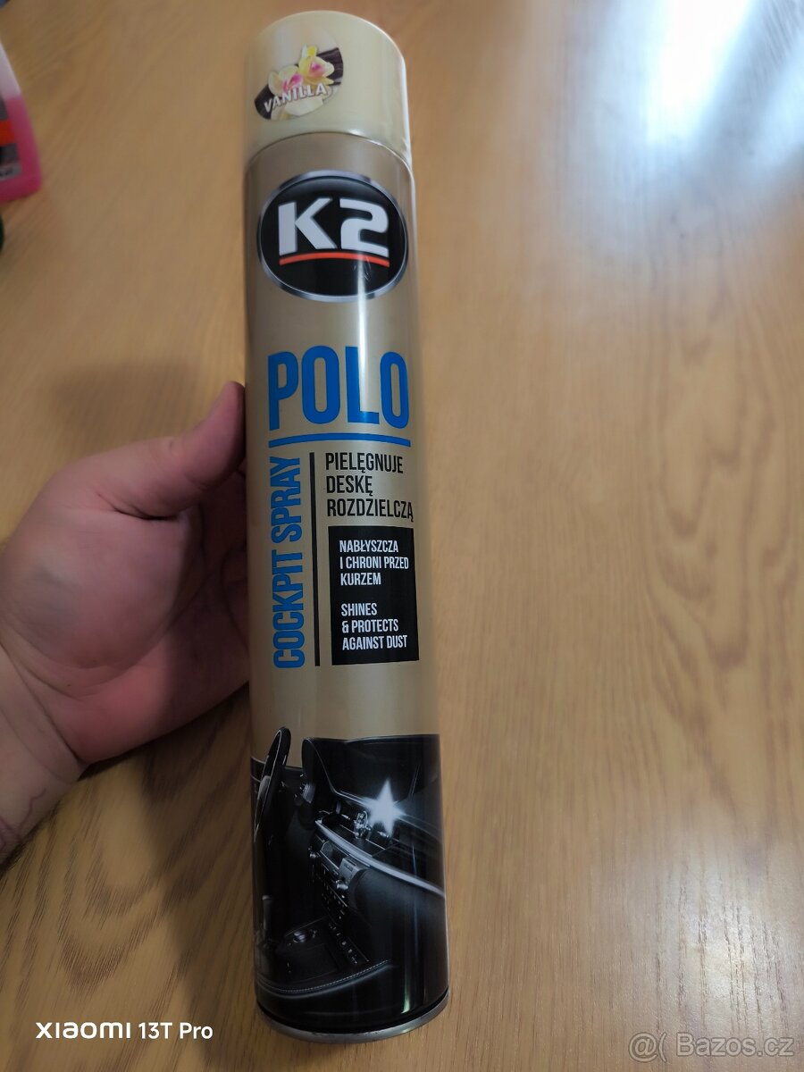 Cockpit spray+atošampon s voskem + autoleštěnka