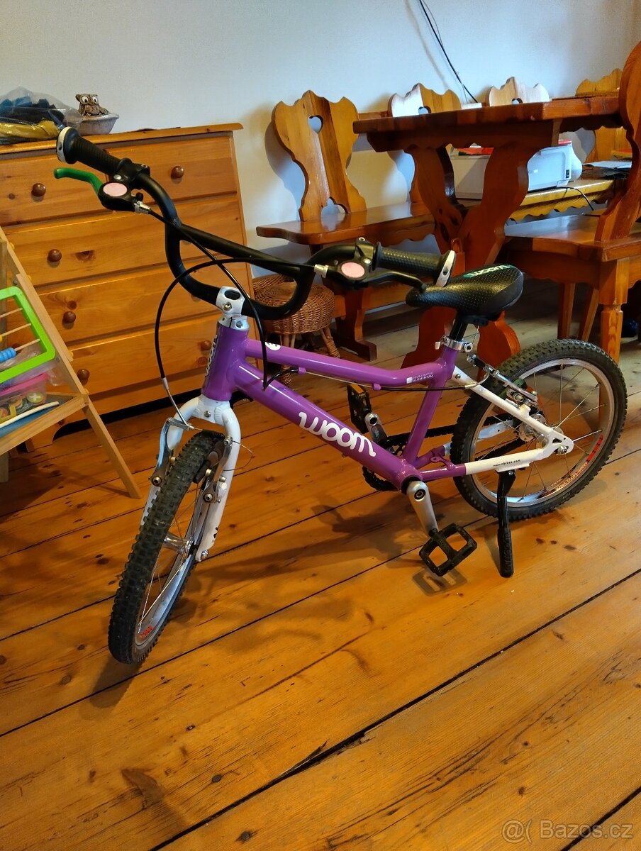 Dětské kolo woom 3, vel 16
