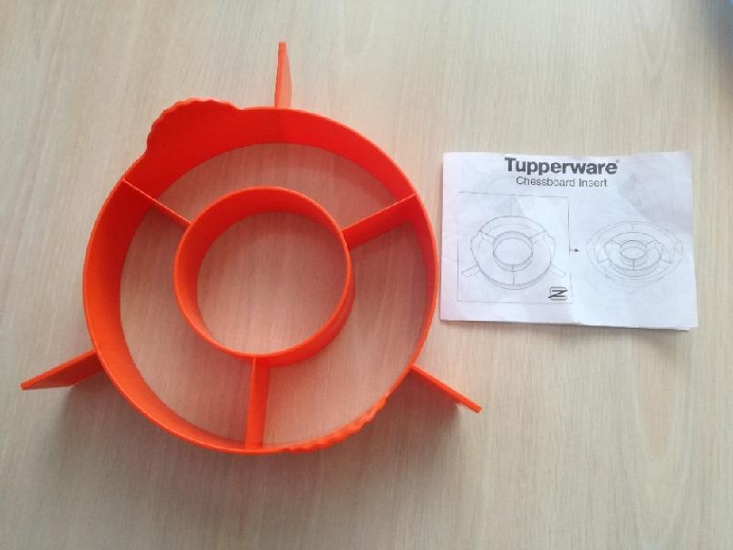 Tupperware vložka do silikonové dortové formy