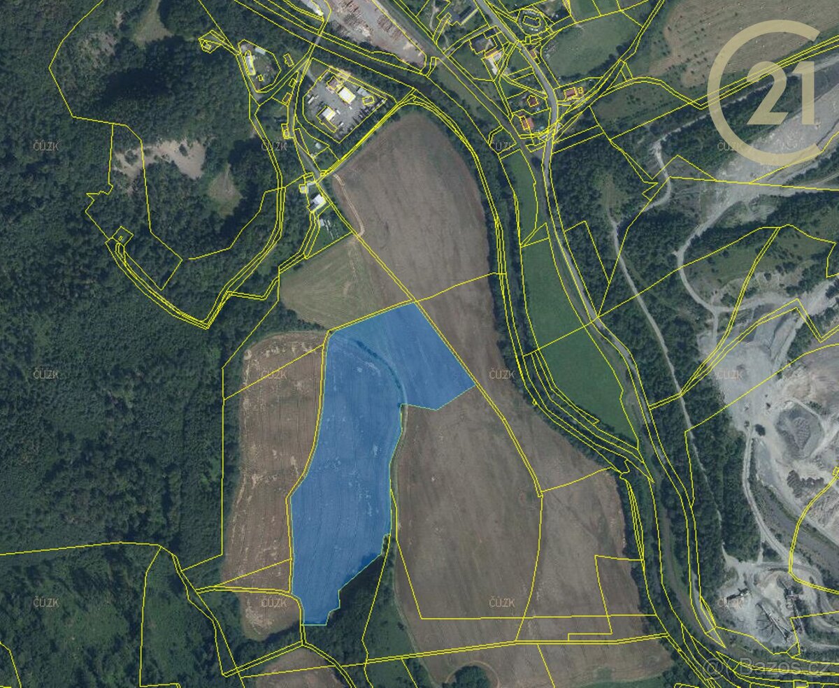 Heřmánky, zemědělské pozemky, 8 805 ,5 m2