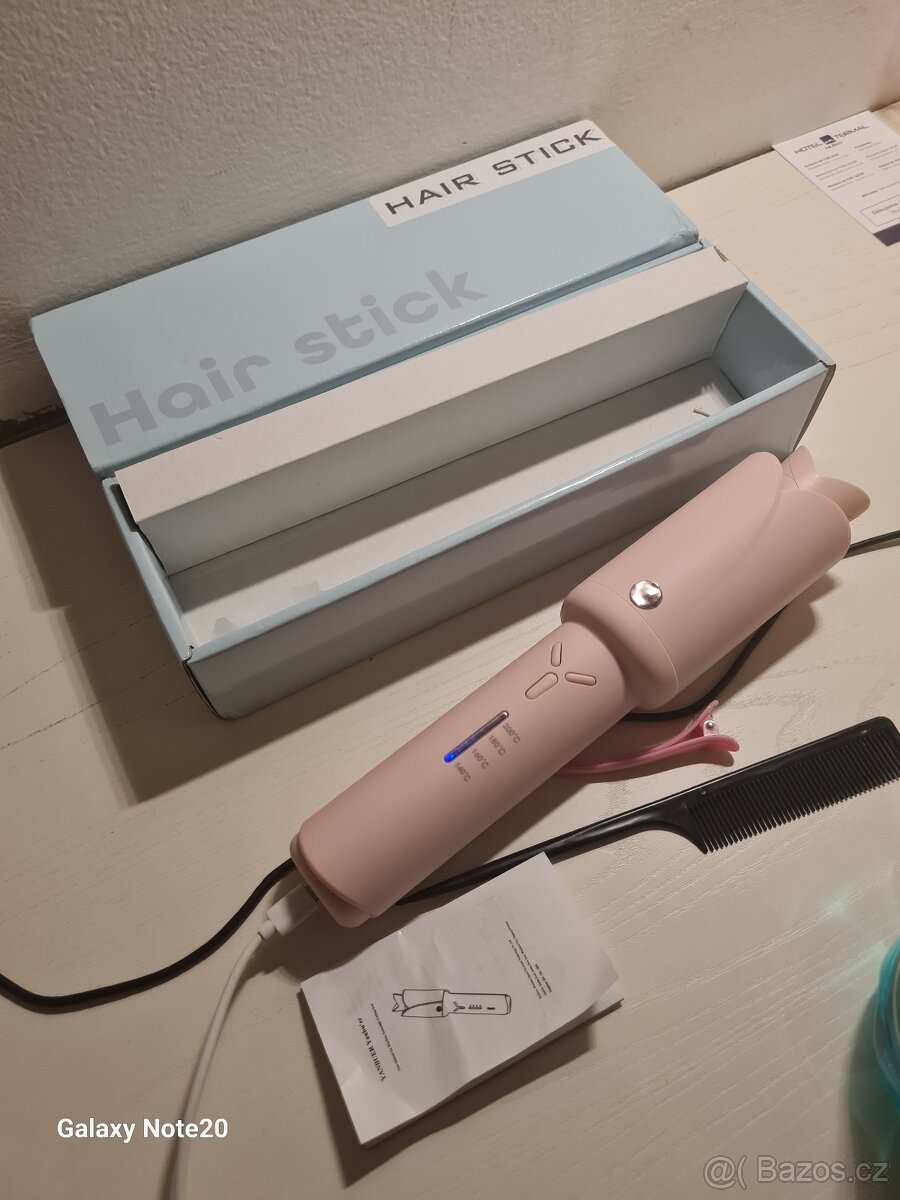 Automatická kulma-růžová, dobíjecí a síť