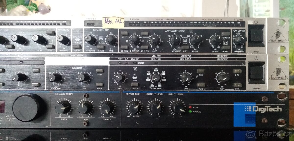 Digitech DSP 16 Behringer CX2310 Behringer MDX2200