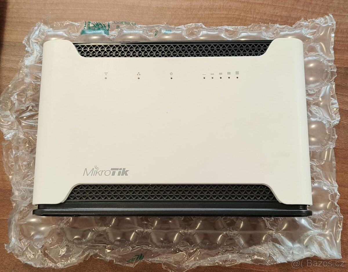 MikroTik Chateau + LTE/4G anténa