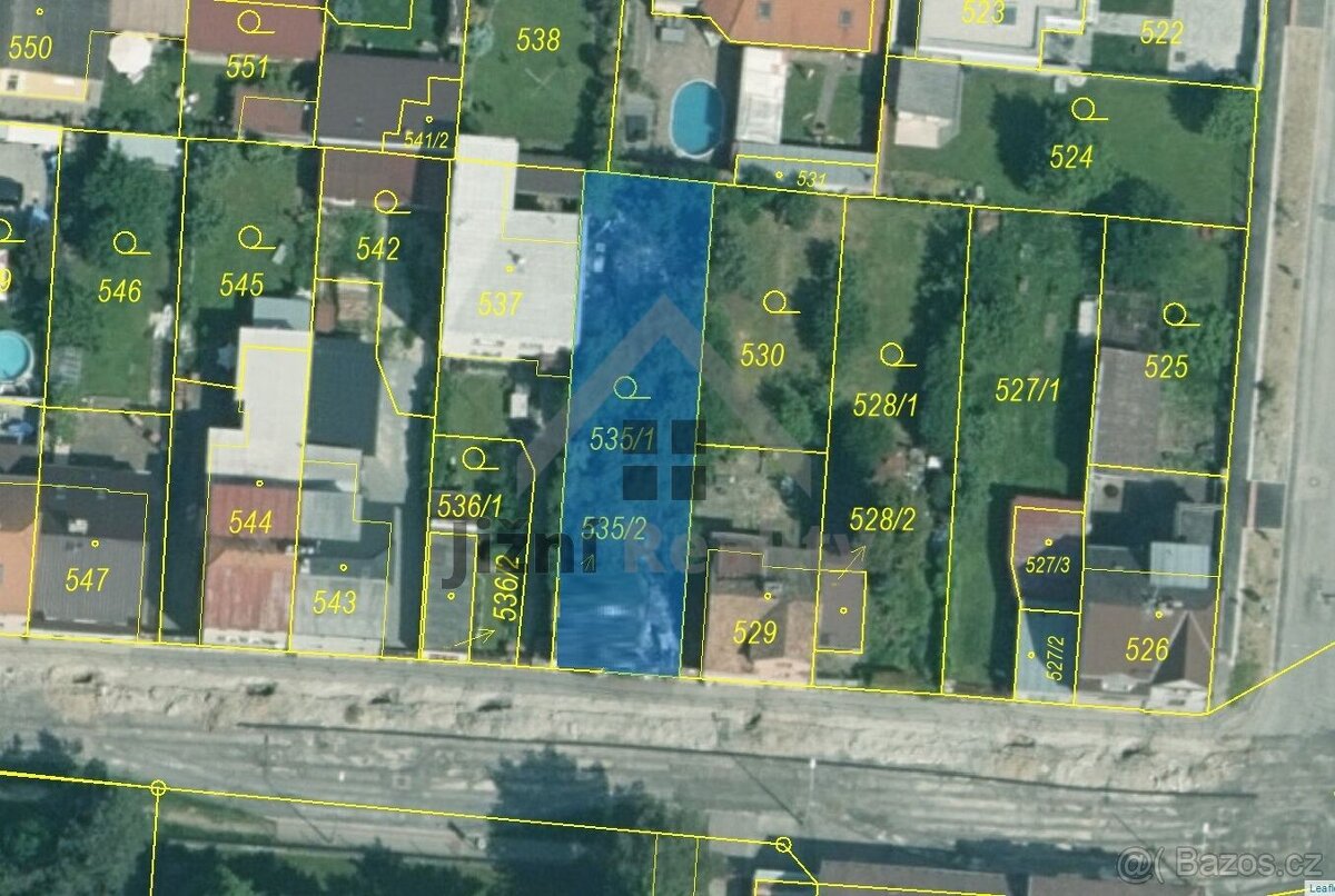 Stavební parcela o výměře 323 m2, České Budějovice