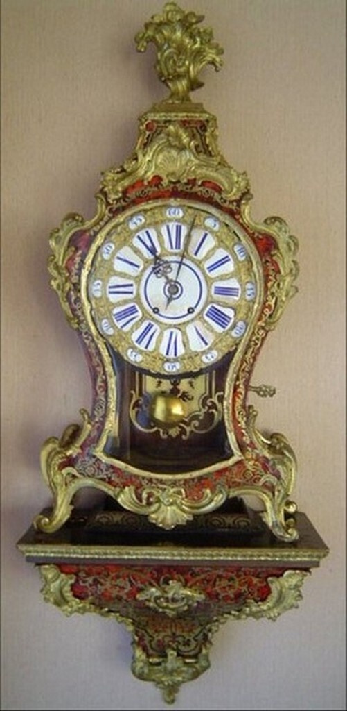 Francouzské hodiny Boulle z roku 1850