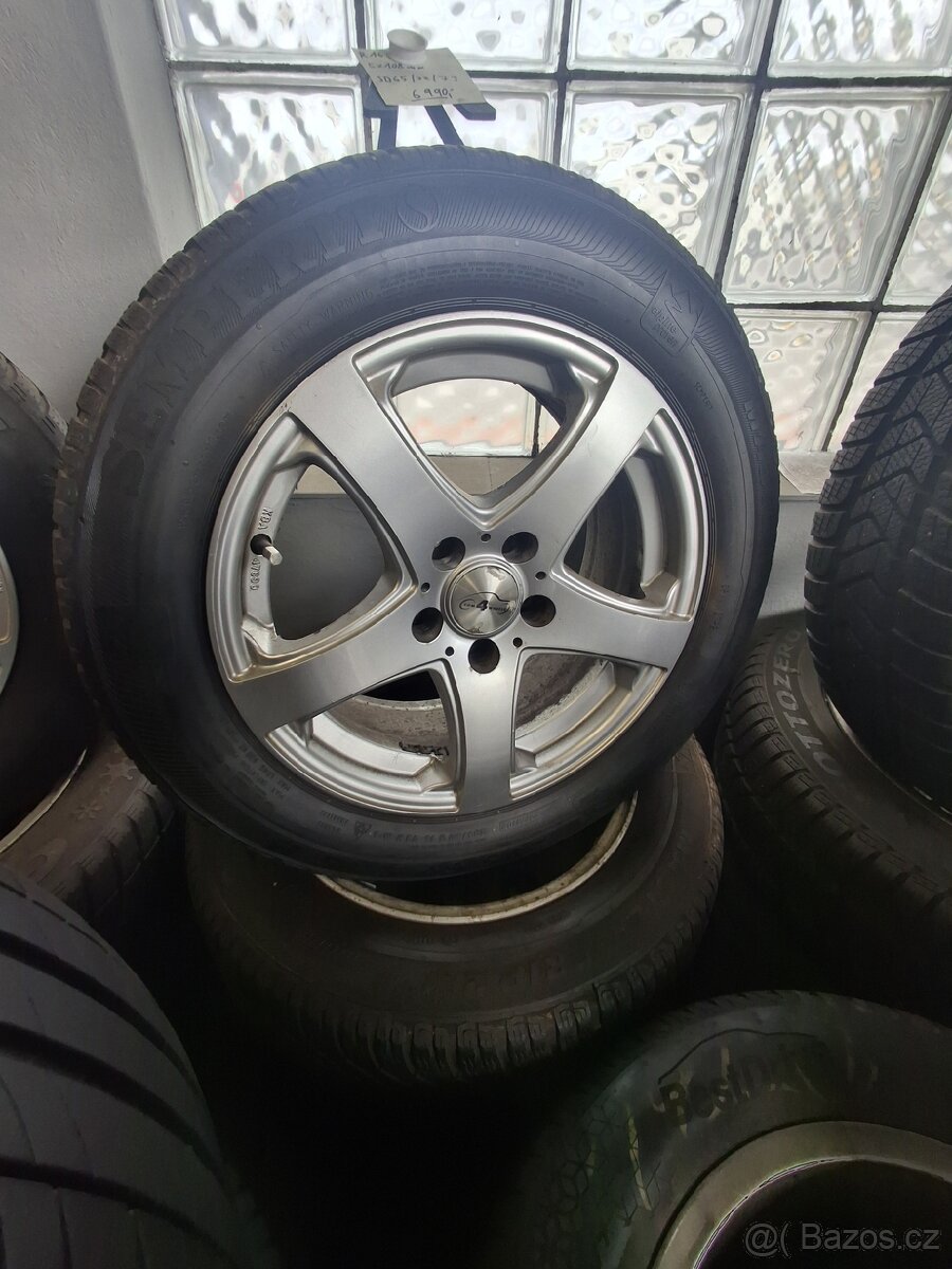 Alu kola, 205/60 R16, zimní pneu