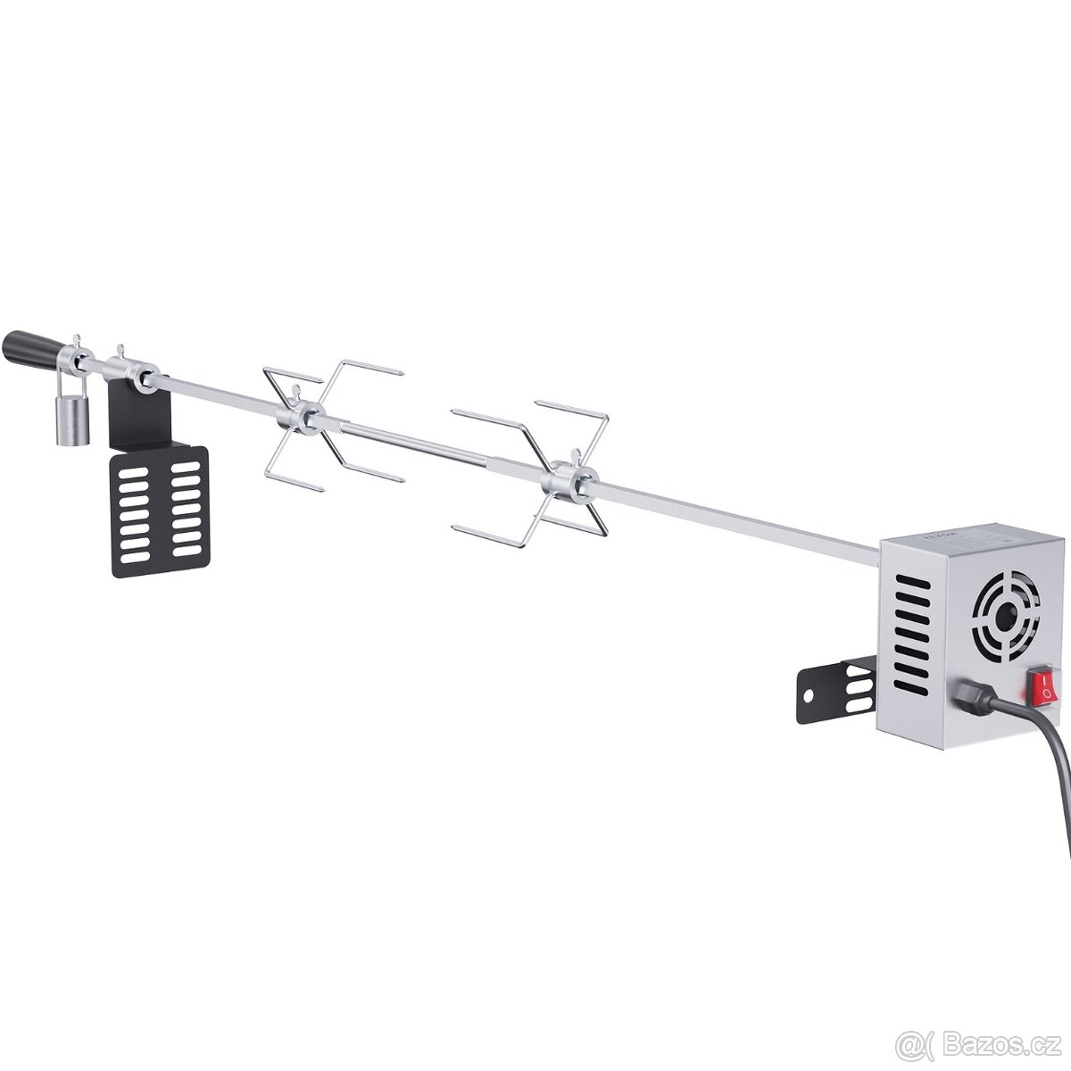 Grilovací rožeň s výkonným motorem na 12 kg masa