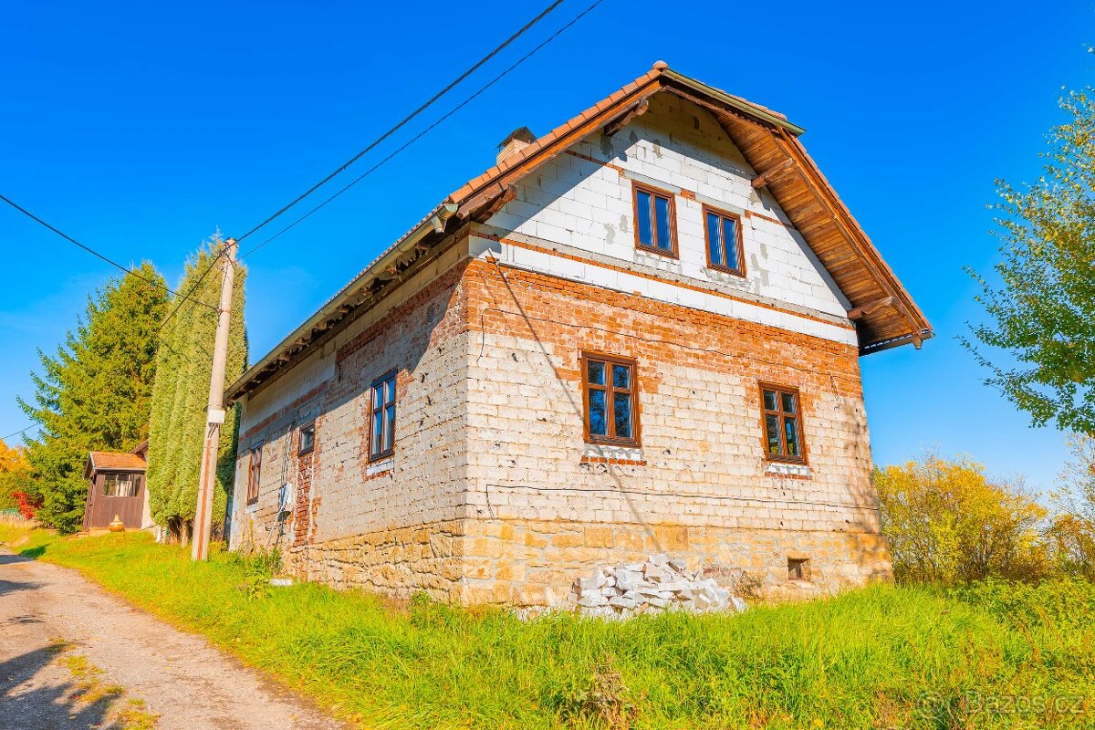 Prodej RD 4+kk v zahájené rekonstrukci Janůvky (Svitavy)