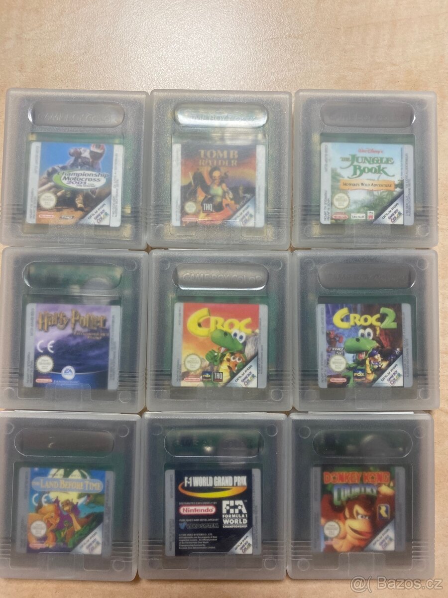 Gameboy color hry Nintendo