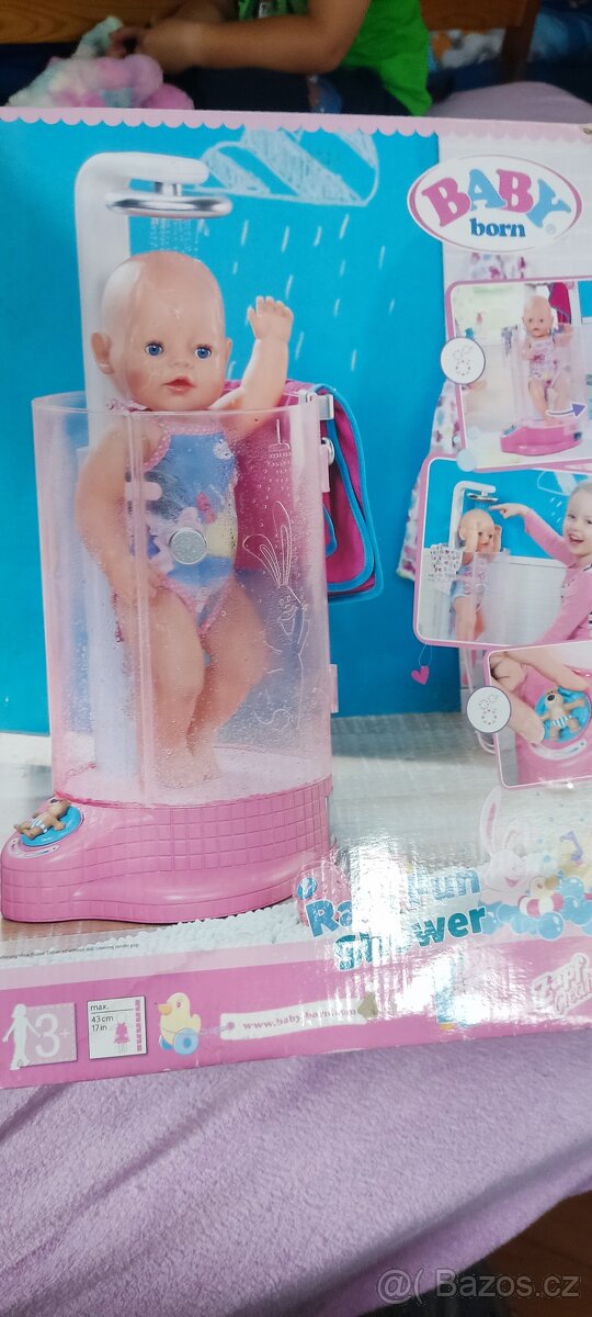 Dětská sprcha Baby born pro panenky