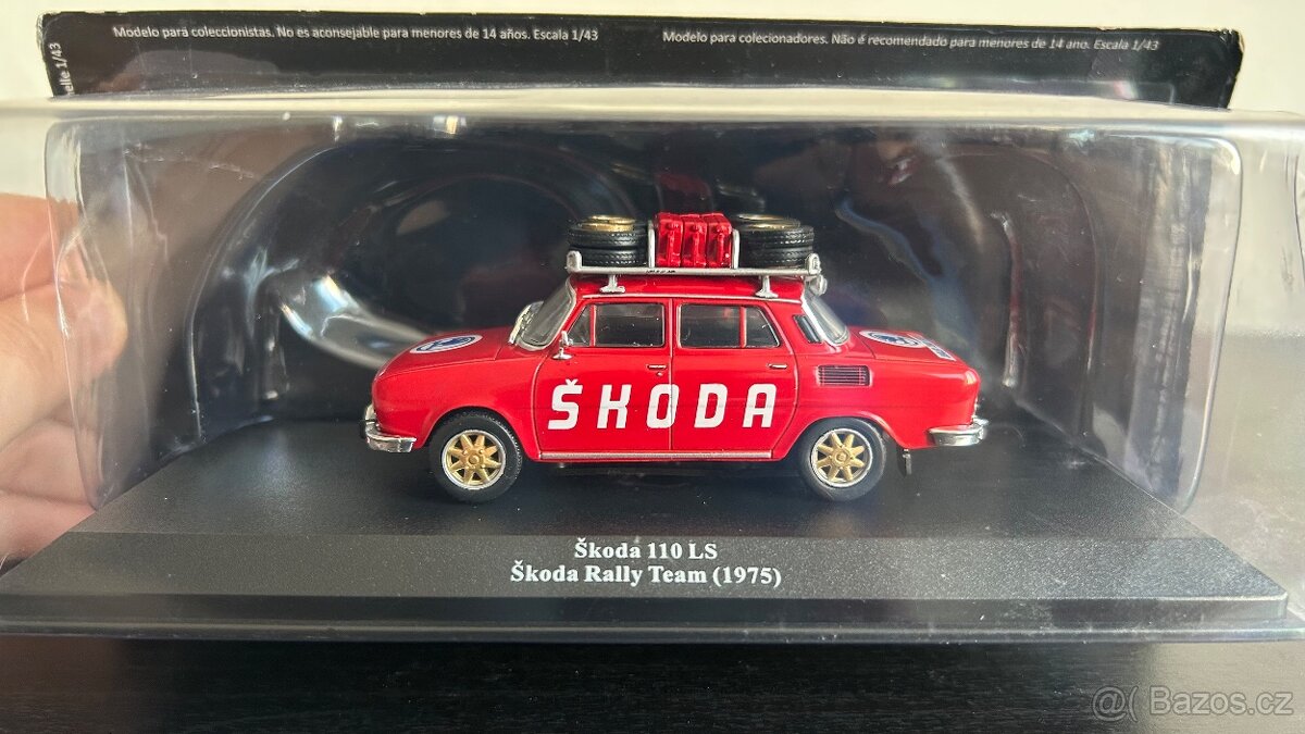 Škoda 110 LS - Škoda Rally Team (1975) 1:43 Altaya