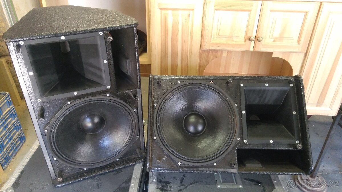 Kompaktní PA/odposlechové reproboxy 15" PHL 1000w/8ohm + 2"