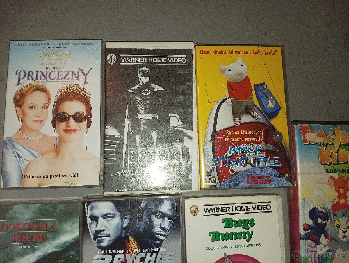 VHS kazety ORIGINÁL