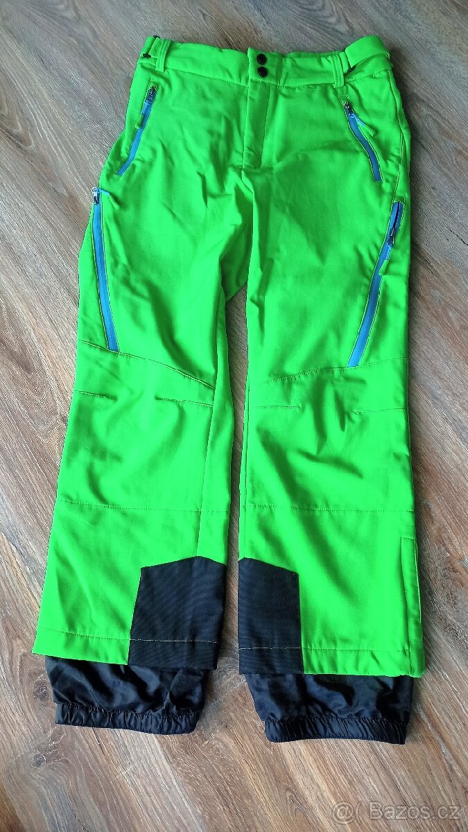 Lyžařské kalhoty softshell pánské