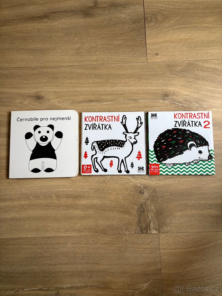Kontrastní knížky pro nejmenší