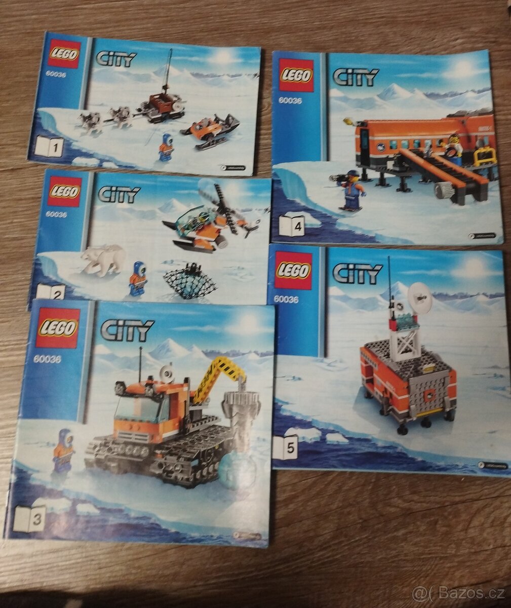 LEGO City 60036 Polární základní tábor