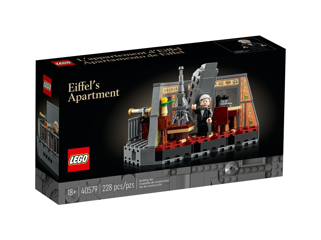 LEGO ICONS 40579 Eiffelův byt