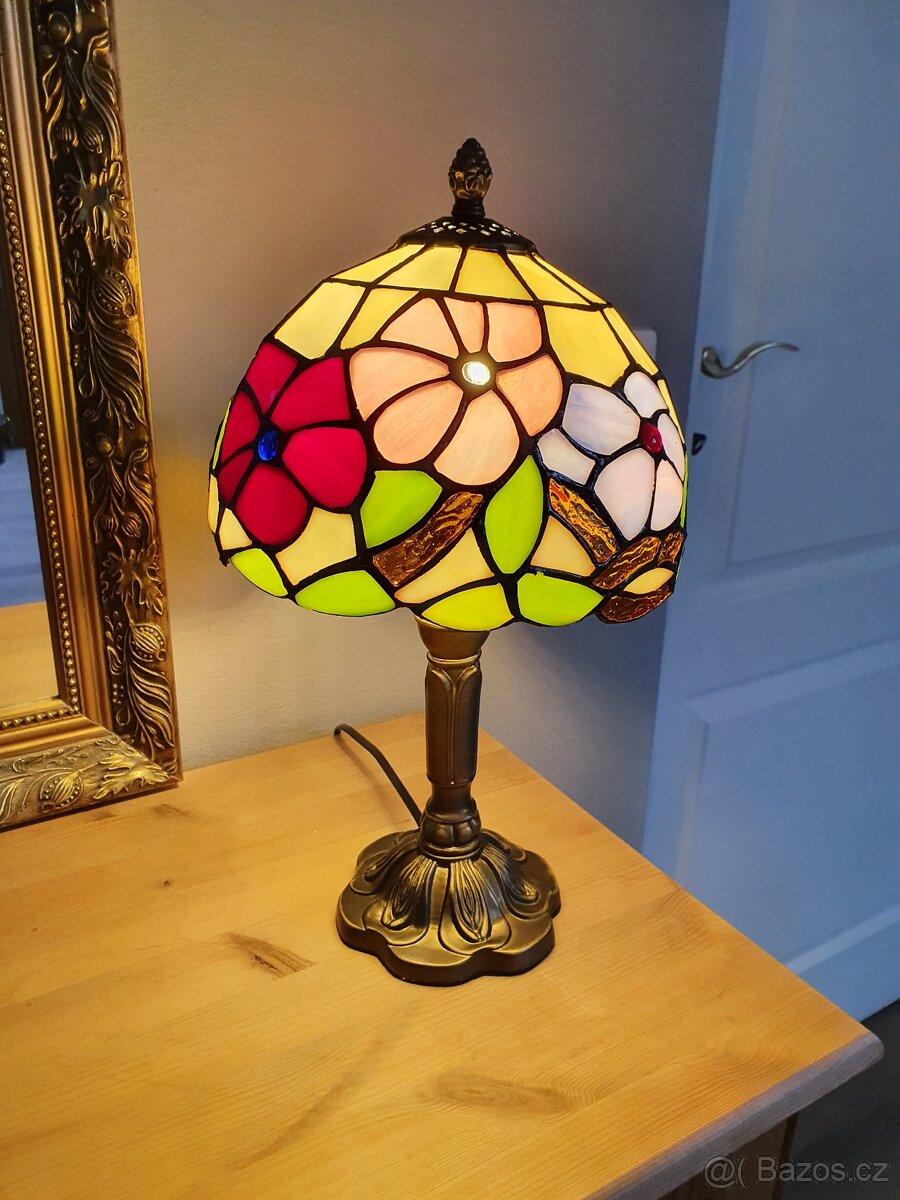 Vitrážová lampa - Tiffany styl