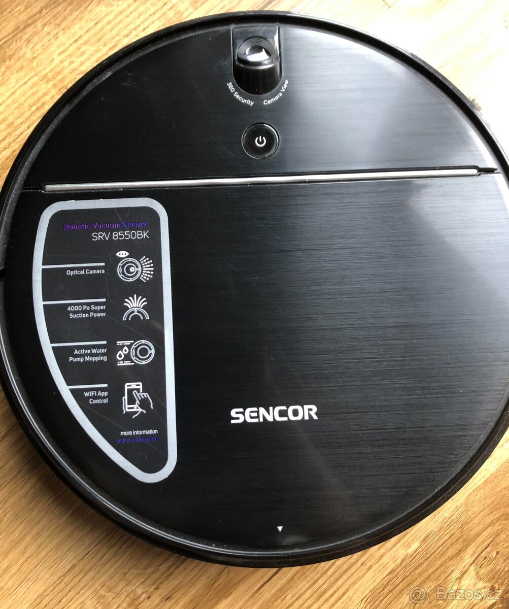 Robotický vysavač Sencor SRV 8550BK