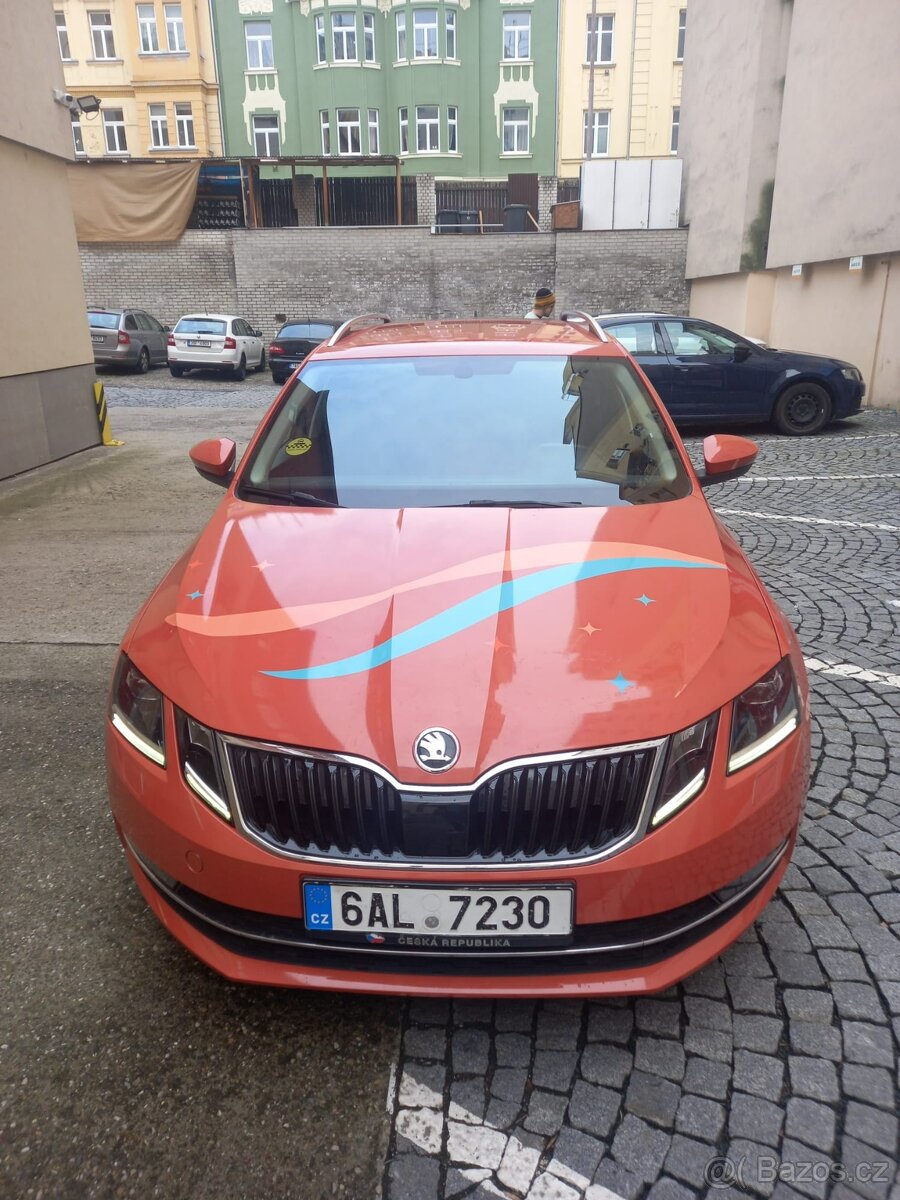 Škoda Octavia kombi pro TAXI a přepravu jídel