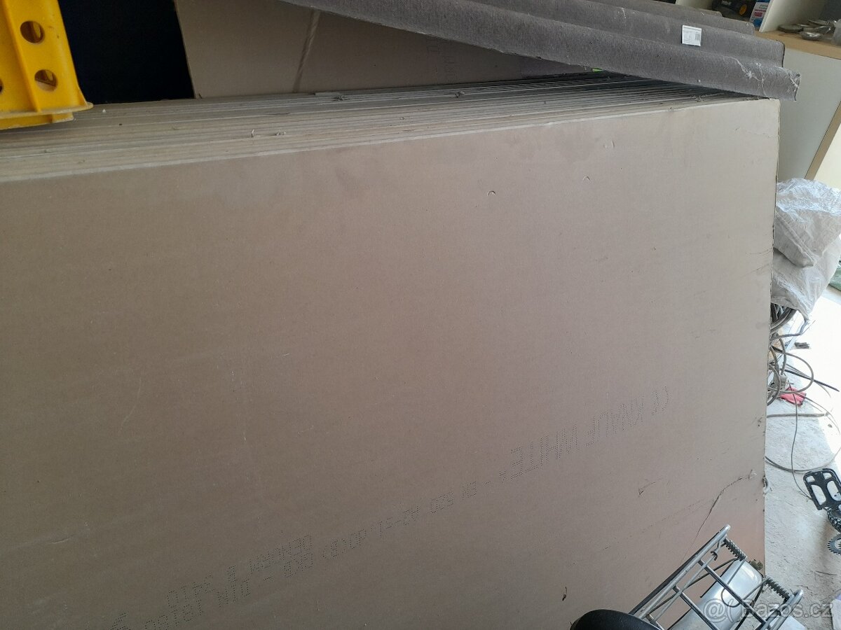 Sádrokartonové desky Knauf White, 22ks, 2000×1250×12,5 mm