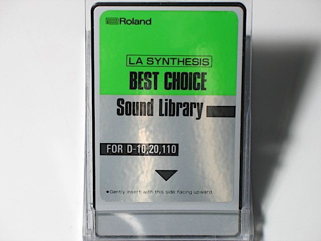 ROM CARD Roland D-110 D-10 D-20.