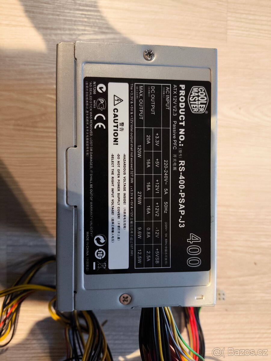 ATX zdroj 400W Coolermaster