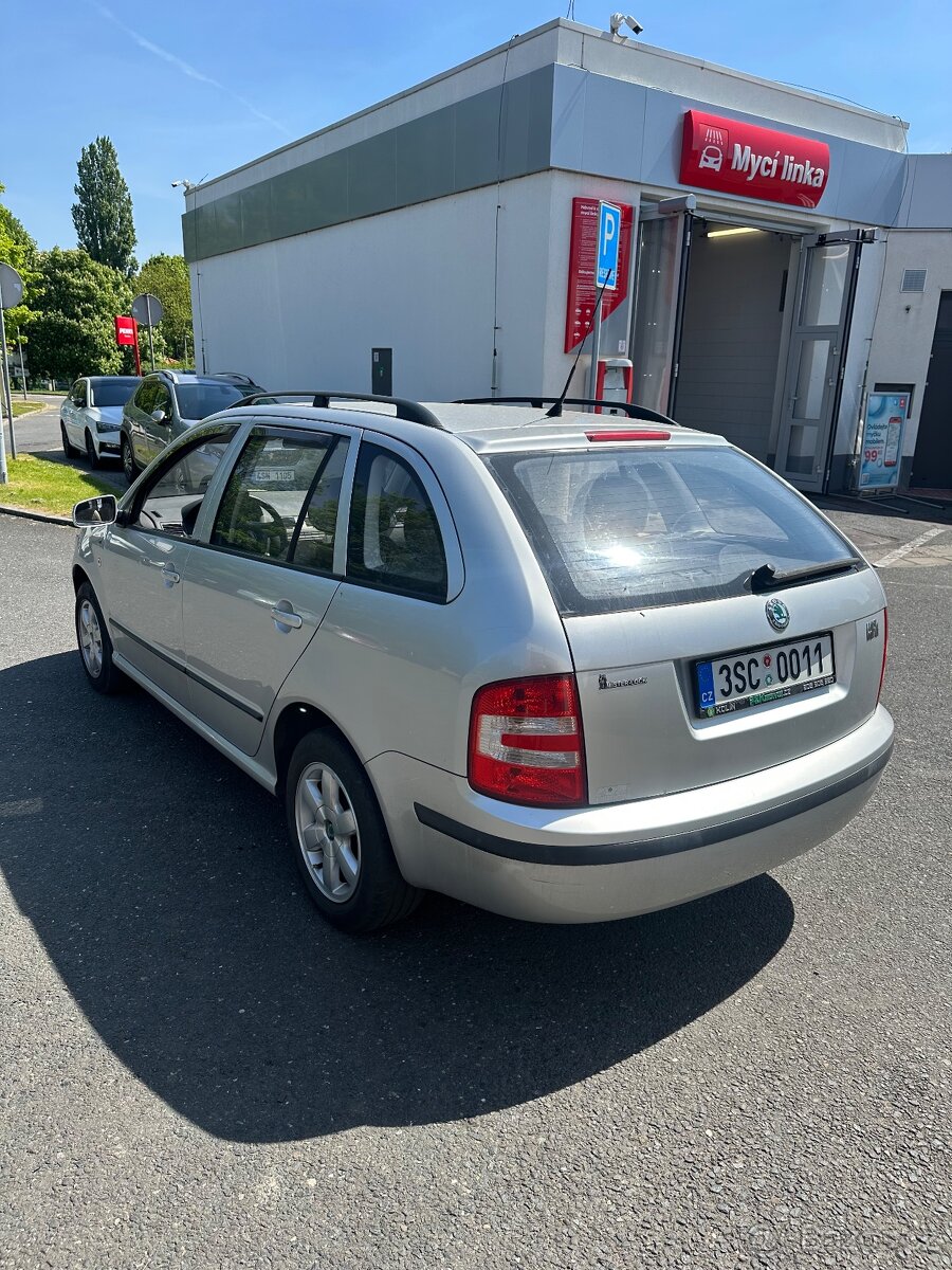 Škoda Fabia combi 1.4 16v klima jen 119k pravých  najeto