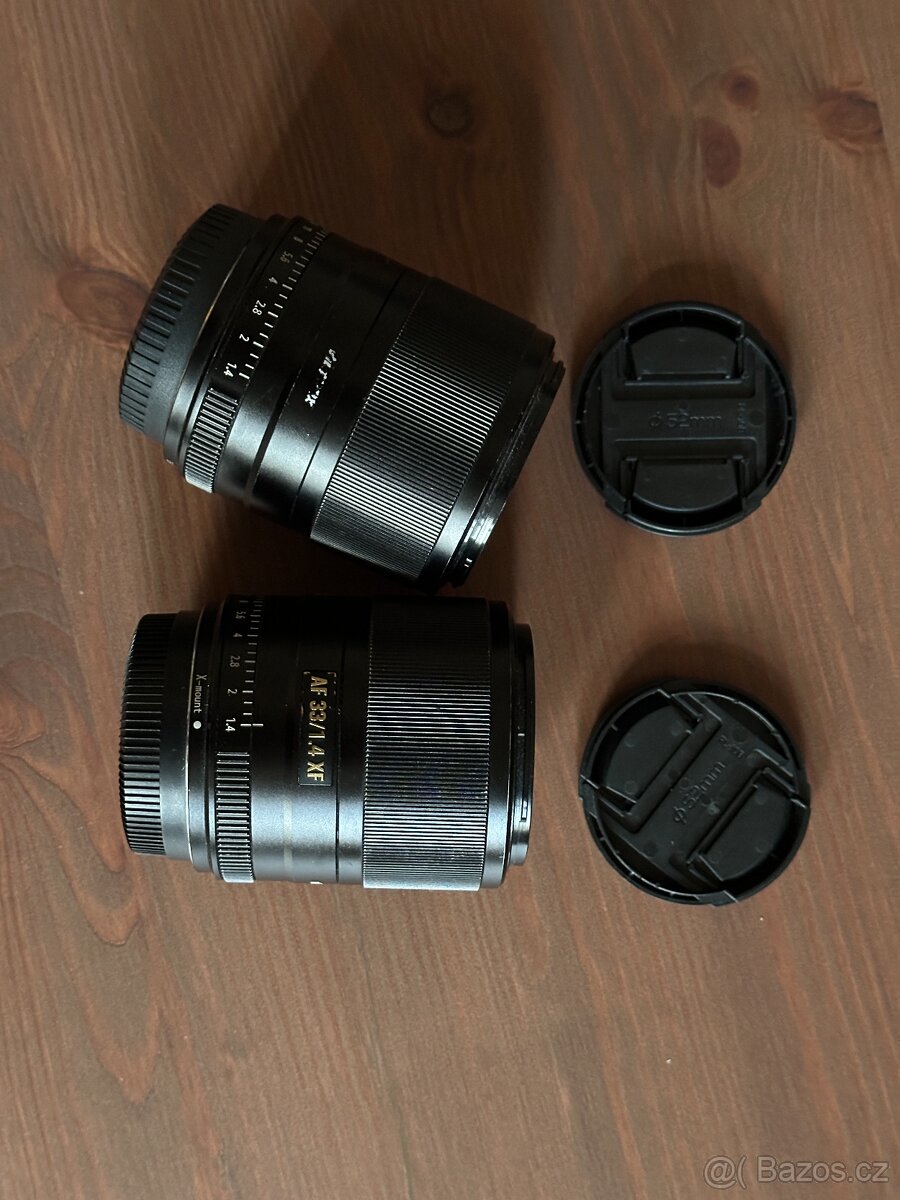 Objektiv Viltrox 23/1.4 a 33/1.4 pro Fujifilm X