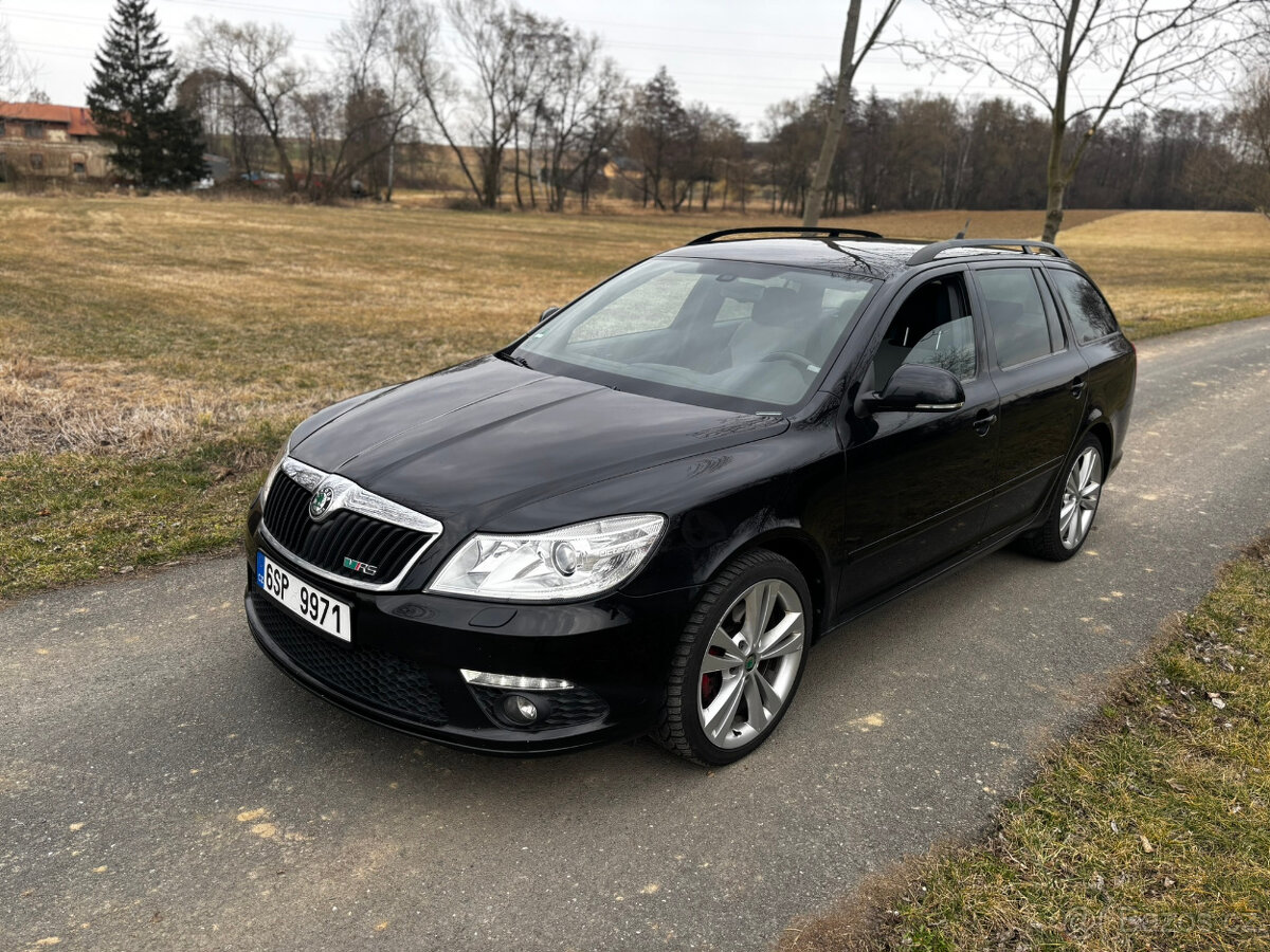 Škoda Octavia 2 RS 2.0TDi 125kW, RV 2011, DSG, Kombi, Alu