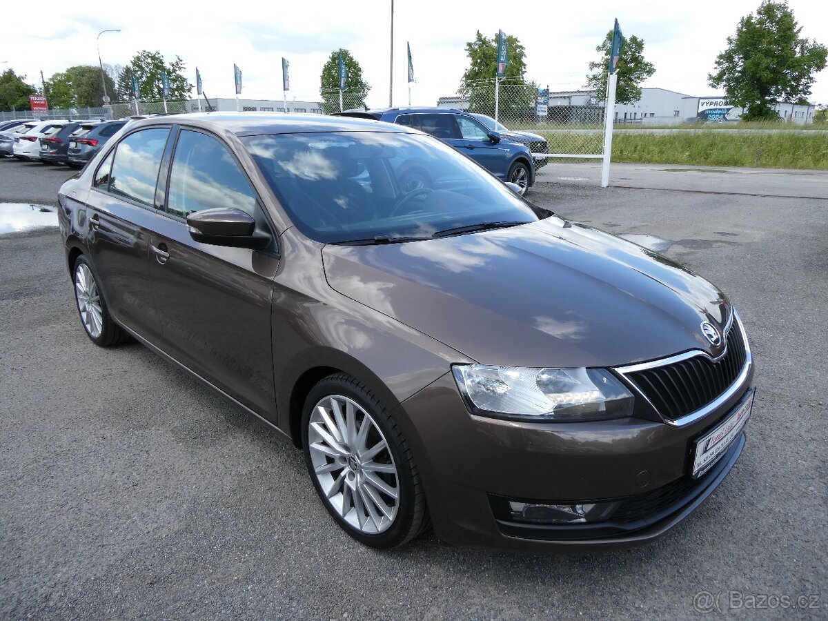 Škoda Rapid 1.0 TSi 70kW 2x kola, serviska, závěs
