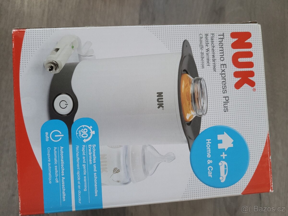 NUK elektrická ohřívačka na kojenecké láhve Thermo Expres Pl