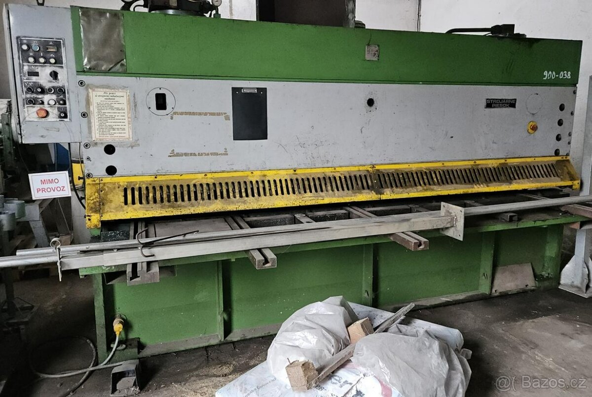 Tabulové nůžky PIESOK CNTA 3150/10A