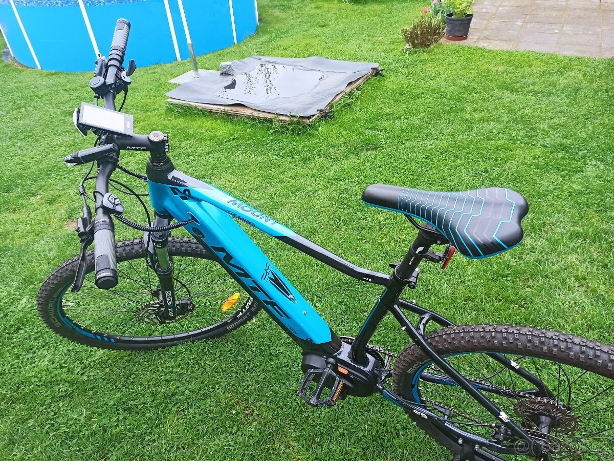 Elektrokolo MTF 6.2, rám 21, motor bafang m400, kola 29.