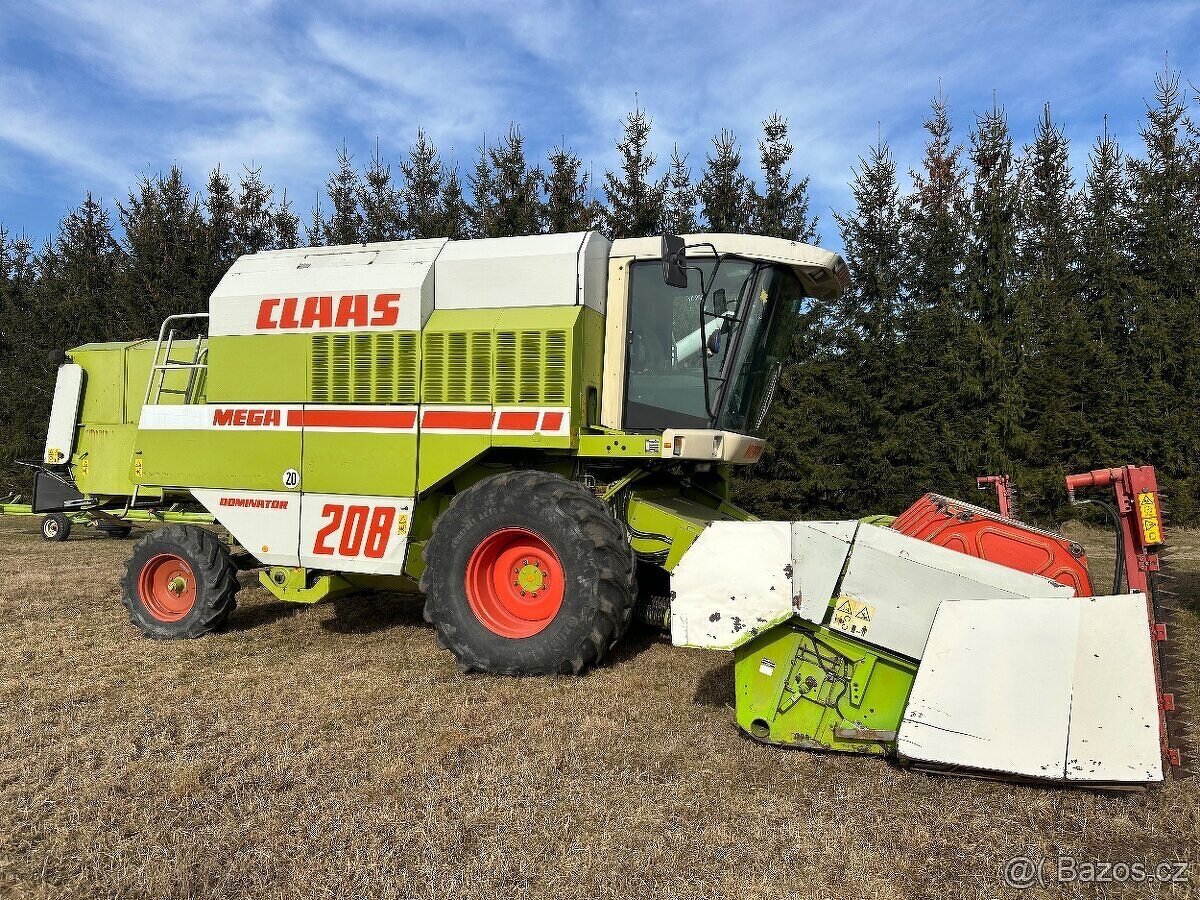 Claas Mega 208 lista 6 m + predval