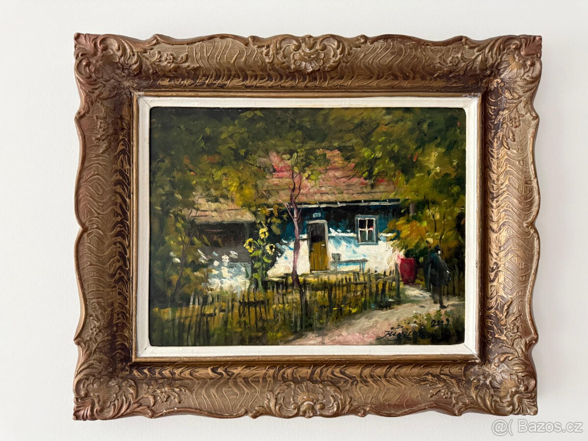 Jan Hladký, originál z 2009, název "Na chalupě"