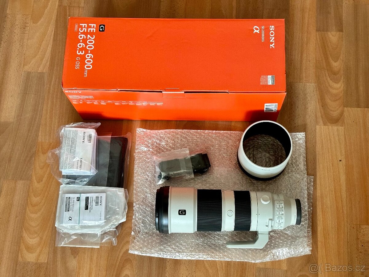 Sony FE 200-600mm f/5.6-6.3 G OSS E – TOP stav