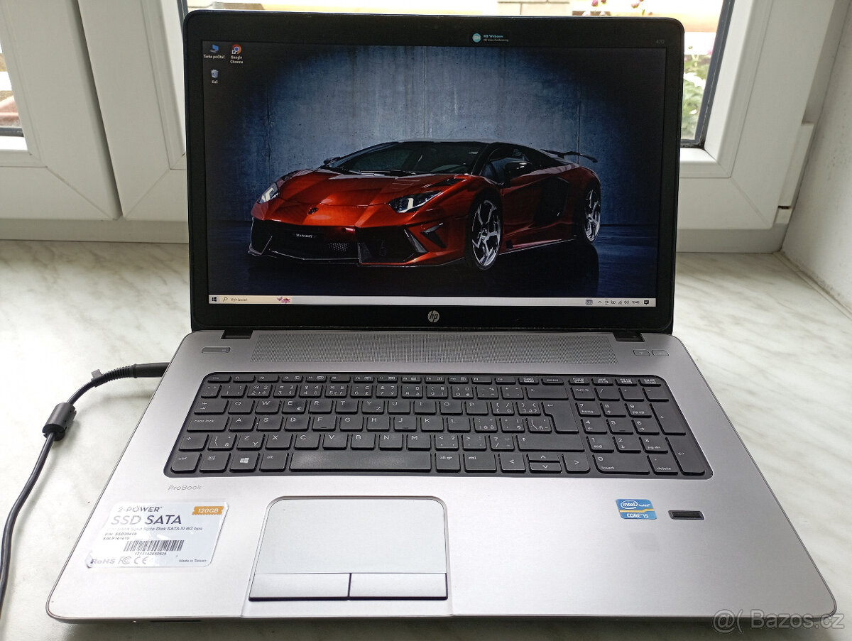 HP ProBook 470-velký ntb 17,3 lcd-core i5-4g ram-1TB hdd