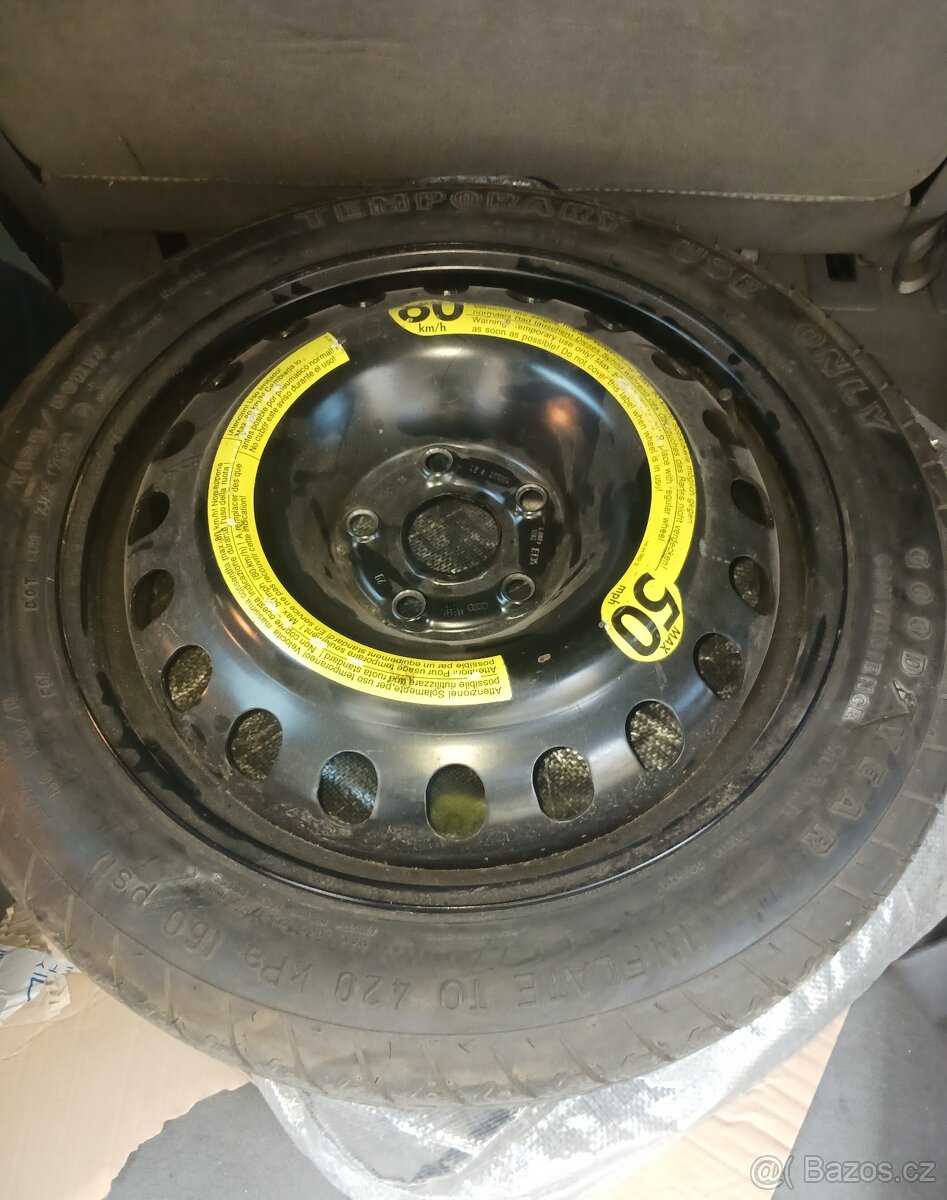 Rezervní disk Na Golfa8 17tka