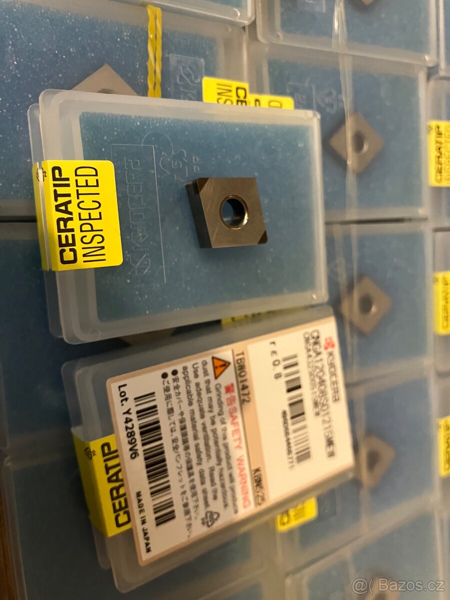 CBN plátky na kalené materiály CNGA 120408