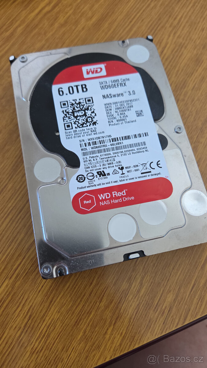 WD Red 6TB WD60EFRX