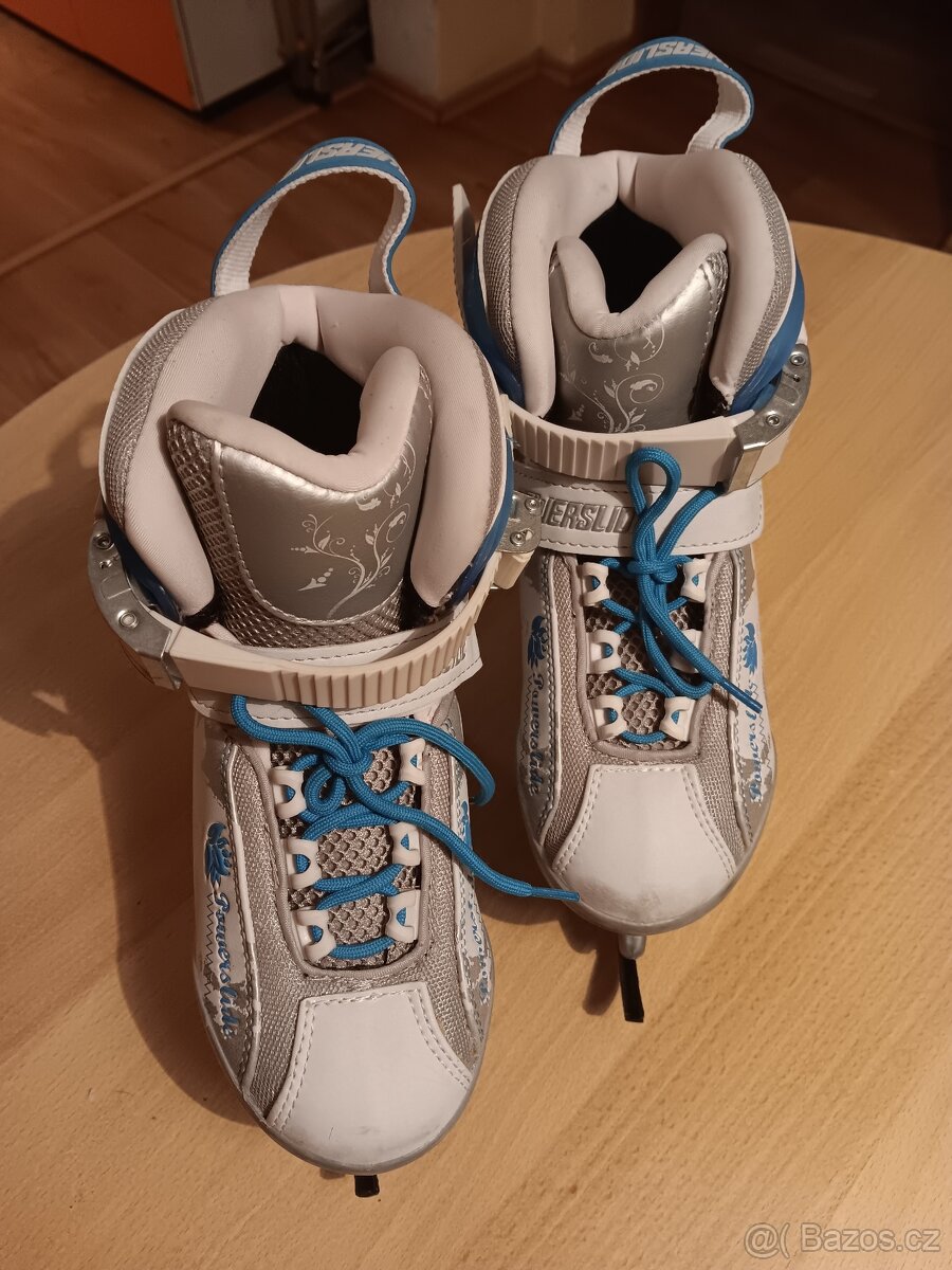Powerslide Phuzion 3 dívčí lední brusle - velikost 33-36
